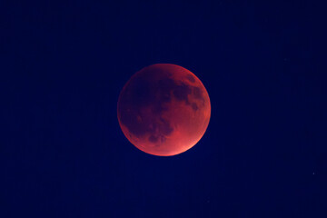 Lunar Eclipse on Sunday 7 September, 2025. Shot with an 800mm lens from Mtarfa in Malta.