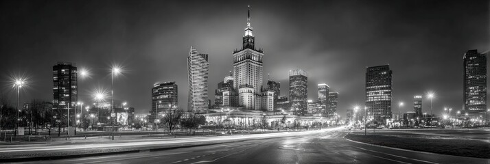 Night cityscape panorama (1)