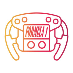 race Line Gradient Icon