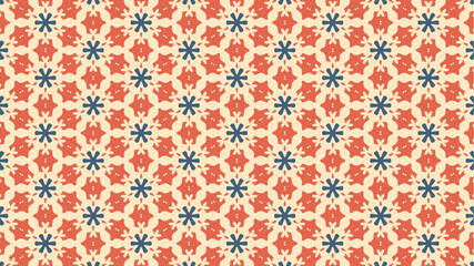  Seamless background for fashion, tapestries, prints design.