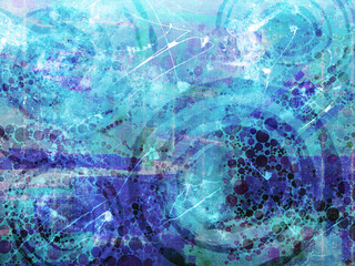 Scratched and distressed vintage, Collage Wallpaper Background