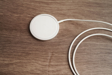 Wireless charger, magnetic charging modern equipment of mobile phone.