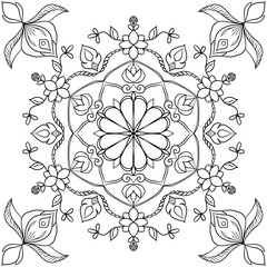 seamless floral background