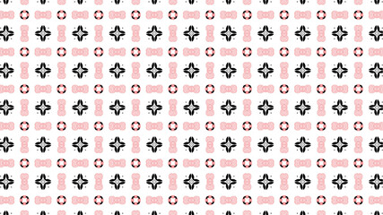 Seamless pattern texture set for fashion and print.