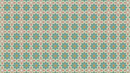 Fototapeta premium Floral seamless pattern background. Great design for textile, stationery, and wallpaper.