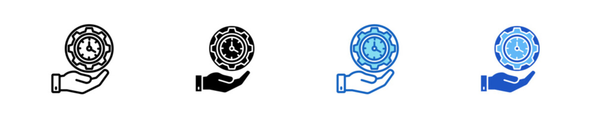 Work In Progress  Icon Set Multiple Style Collection