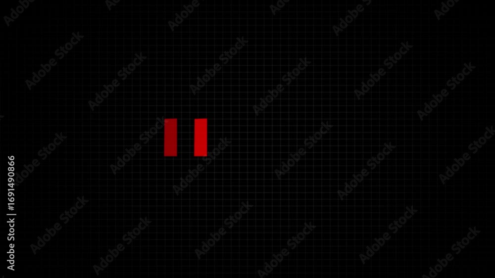Poster right-directional arrow loop animation. animated arrows for the overlay video layer. arrow icon conc