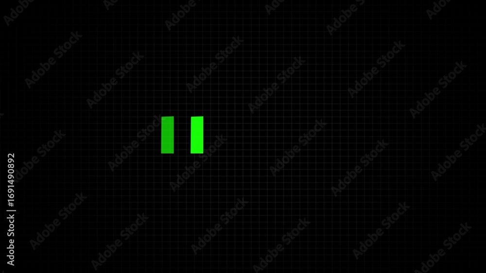 Poster right-directional arrow loop animation. animated arrows for the overlay video layer. arrow icon conc