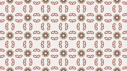Floral repeated seamless pattern background. Great design for textile, stationery, and wallpaper.