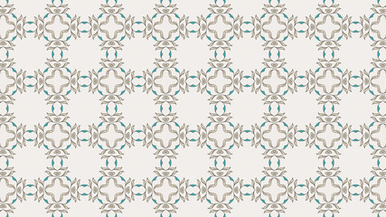 Floral repeated seamless pattern background. Great design for textile, stationery, and wallpaper.