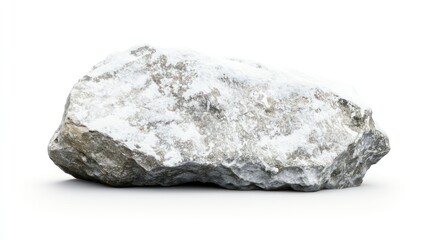 Fototapeta premium Gray rock with frost