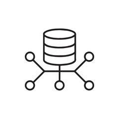 Database Connection Network Icon