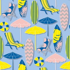 Summer Beach Vibes Pattern (서머 비치 바이브 패턴)3