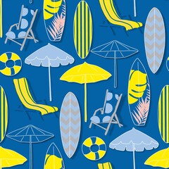 Summer Beach Vibes Pattern (서머 비치 바이브 패턴)2