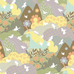  봄날의 유니콘 가든 (Spring Unicorn Garden)