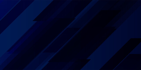 Modern abstract blue background with diagonal stripes and gradient texture. Modern trendy design in vector illustration