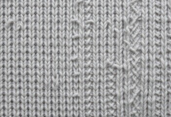  Light Gray Knitted Wool with Geometric Pattern Scandinavian Inspired Minimalist Texture for Design Assets