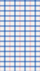 Blue plaid pattern iPhone wallpaper