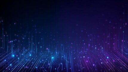 Fototapeta premium Science and Technology Industry - Futuristic Data Background, which can be used for reporting