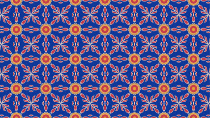 Fototapeta premium Floral Seamless great pattern design for textile, stationery, and wallpaper.