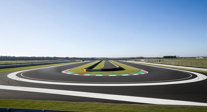 Silverstone Circuit's Asphalt A Racer's Paradise