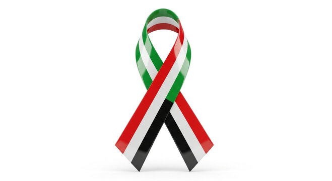 A Symbol of Solidarity and Hope The Sudanese Flag Ribbon for Awareness and Support Events and Causes