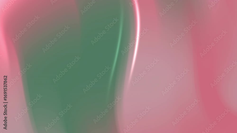 Aufkleber rose pink and sage green gradient background. this smooth, seamless animation features a subtle, flo