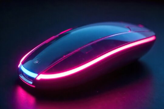 Close-up shot of a futuristic device, glowing with innovative technology, signifying a groundbreaking invention The sleek design hints at a paradigm shift in its field , technology, design, concept