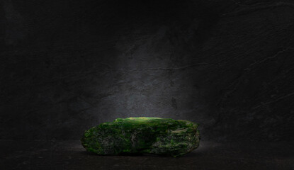 natural stones for cosmetic podium background