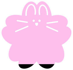 a cherry blossom rabbit