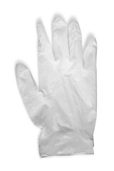 White latex gloves to prevent coronavirus contamination transparent png