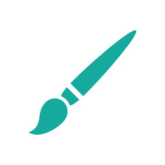paint brush vector illustration