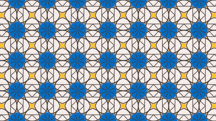 Floral Great pattern design for textile, stationery, and wallpaper.