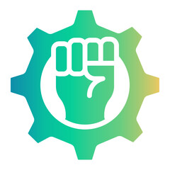 revolution Gradient icon