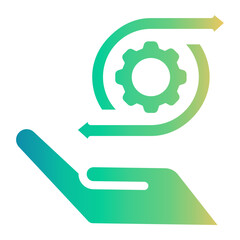 revolution Gradient icon