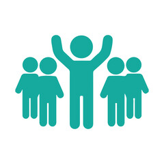 group of people in circle