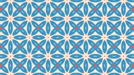 Fototapeta premium Floral Great pattern design for textile, stationery, and wallpaper.