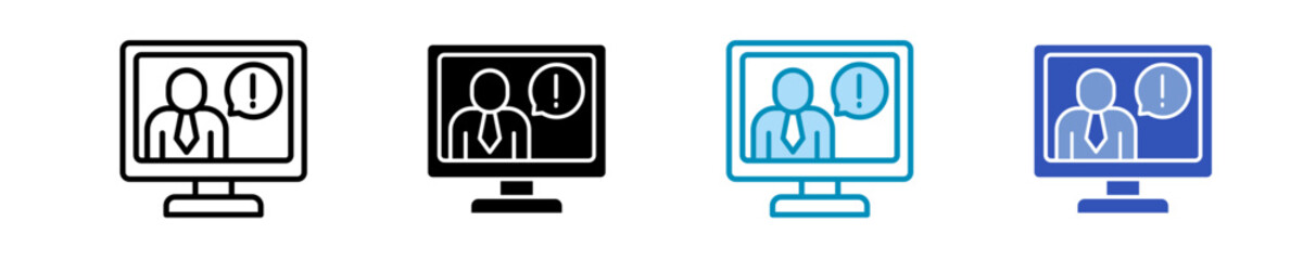 Info  Icon Set Multiple Style Collection