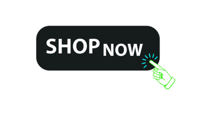 Online free trial and contact us buttons with glossy green web icons, vector illustrations, and technology symbols are available for download now