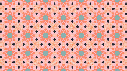 Floral Great pattern design for textile, stationery, and wallpaper.