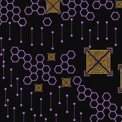 abstract equalizer background