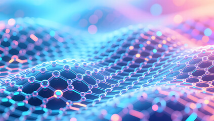 High-tech futuristic technology abstract technology mesh style background, graphic poster PPT background
