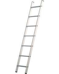 Aluminium Single Ladder, transparent background