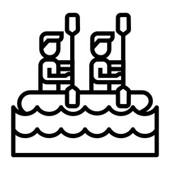 river Line Icon