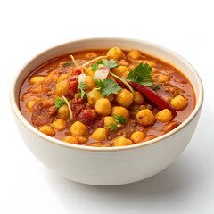 A hearty and flavorful North Indian curry made with chickpeas simmered in spicy tomato-onion gravy,