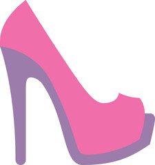 Stylish Pink High Heel