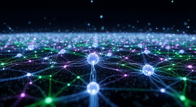 Neural Network Connections in Neuroscience. - Powered by Adobe