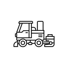 Fototapeta premium Zamboni Ice Resurfacer Icon