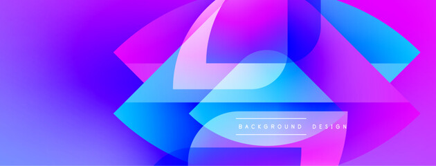 Abstract fluid shapes blend vibrant purple, blue hues. Modern design suggests energy, movement, digital art. Background features text background design.