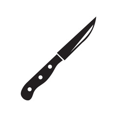 Chopper knife icon simple vector isolated symbol trendy style knife symbol illustration for web and app..eps